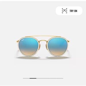 Ray Ban Round Double Bridge Sunglasses